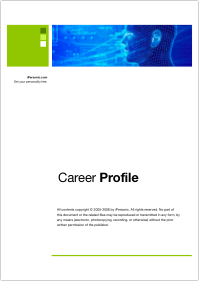 iPersonic Career Profile