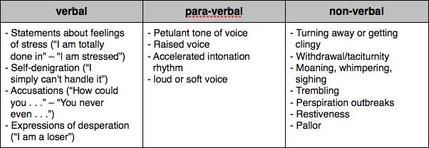 verbal, paraverval and non-verbal communication